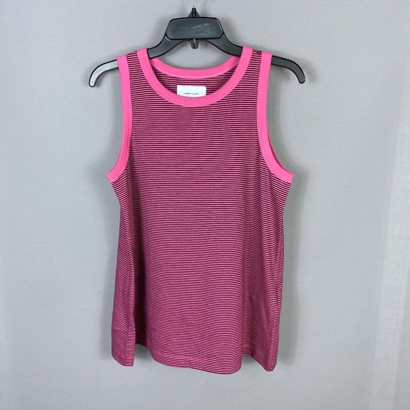 Current Elliott Womens The Easy Muscle Tank in Ibis and Rose Size 2 - Picture 3 of 7